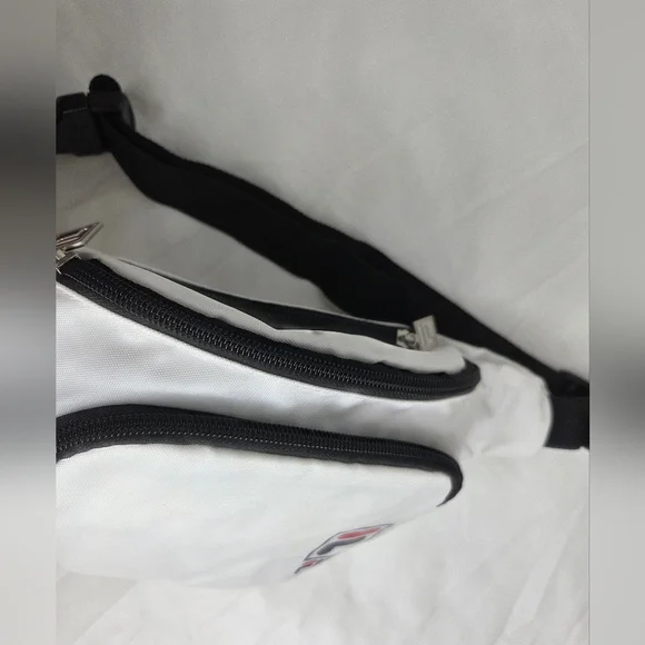 Fila White Beltbag with Black, Red And Blue Accents - Picture 7 of 8